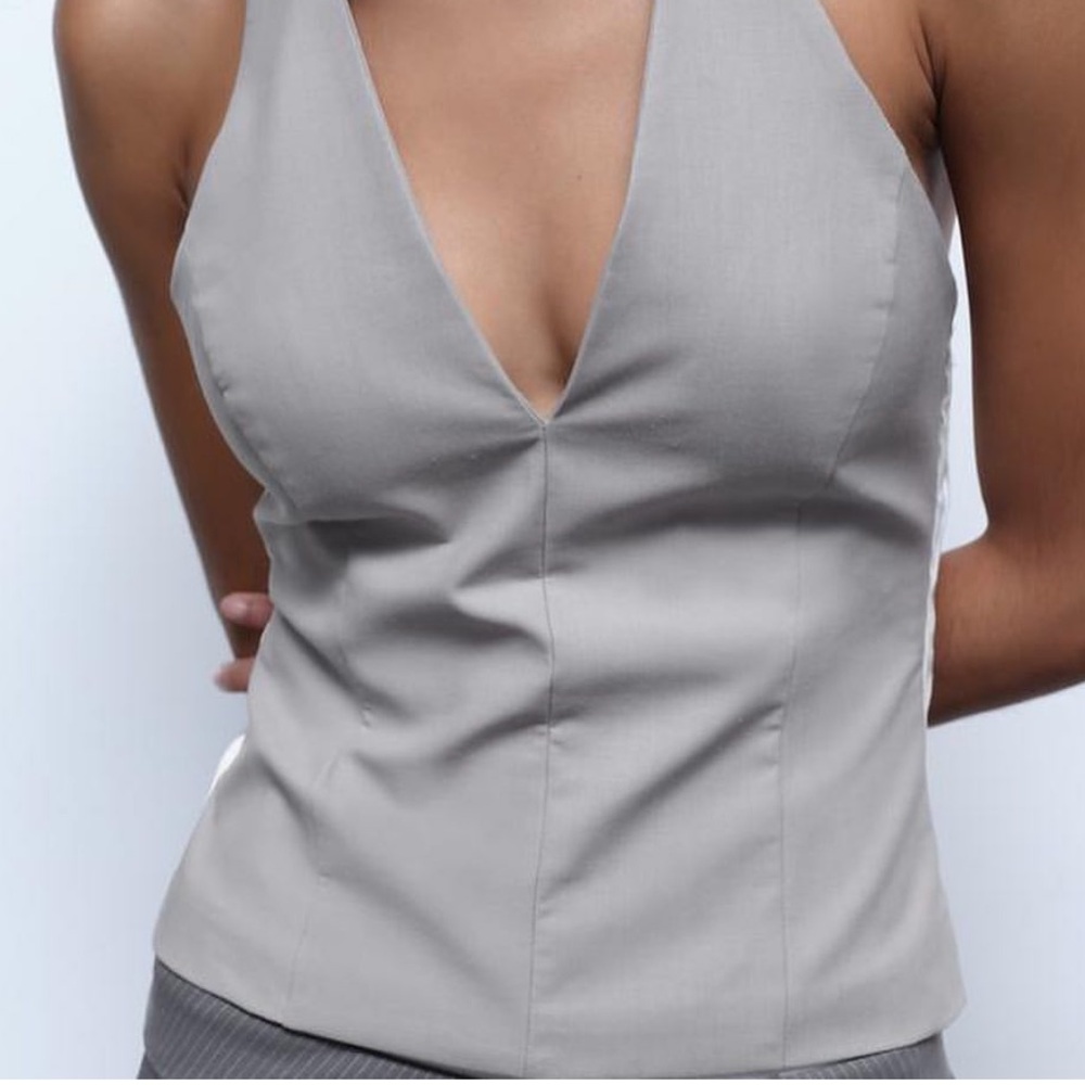 Zara Light Gray Apparel